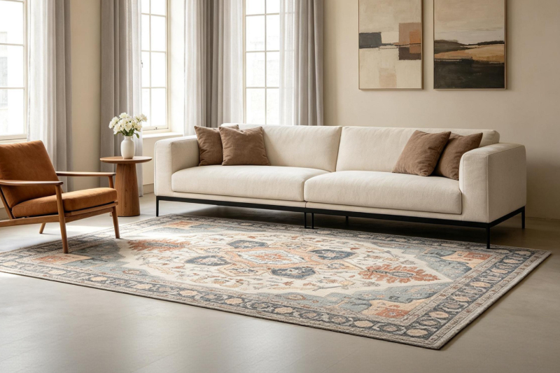 Picture of ISTANBUL 90.5"x63"/118"x94.5" Rug (Heritage Medallion)