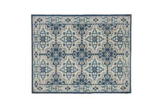 Picture of 398-026 ISTANBUL Rug (Blue Floral) - 118"x94.5"
