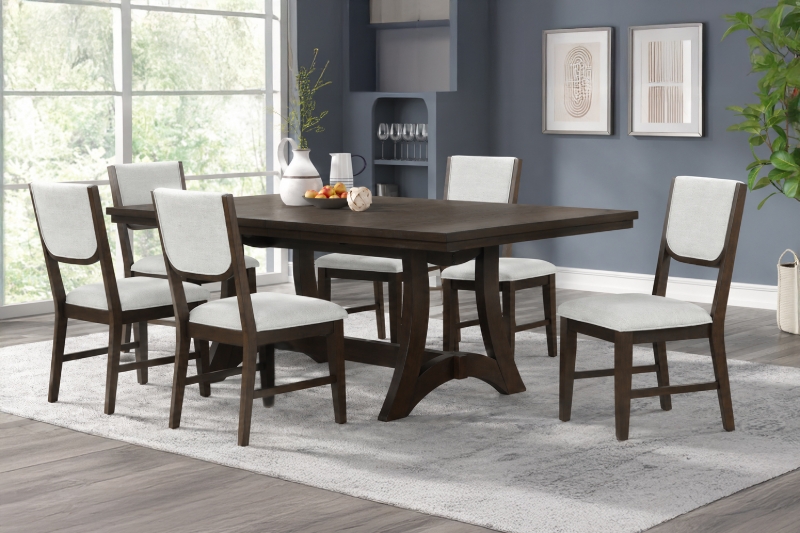 Picture of ARDEN 7PC 64"-82" Extension Dining Set