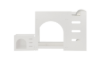 Picture of WESLY Twin-Twin Bunk Bed with Pet‑Friendly Movable Side Cabinet (White)