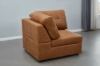 Picture of AUSTEN Fabric Modular Sectional Sofa Range (Brown Gold) - 3PC Combo Set (Armlessx1 + Arm Facing Leftx1 + Arm Facing Rightx1)