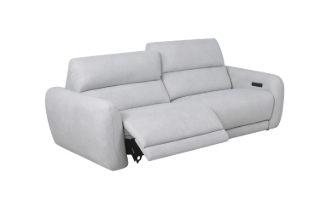Picture of BENTON Dual Motor Power Recliner Sofa Range - Sofa with USB Type-C Ports
