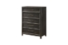 Picture of MONTEREY Solid Mindi Wood Veneer 5-Drawer Chest