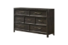 Picture of MONTEREY 3PC/4PC/5PC Solid Mindi Wood Veneer Bedroom Combo Set in Queen/Eastern King Size