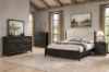 Picture of MONTEREY 3PC/4PC/5PC Solid Mindi Wood Veneer Bedroom Combo Set in Queen/Eastern King Size