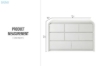 Picture of SEVAN 8-Drawer Dresser/Cabinet
