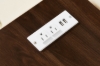 Picture of VANTO 4-Door 3-Drawer Buffet/Storage Cabinet with Charging Station