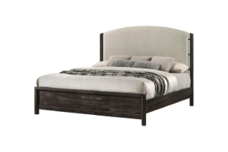 Picture of MONTEREY Genuine Mindi Wood Veneer Bed Frame - Eastern King Size