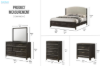 Picture of MONTEREY 3PC/4PC/5PC Genuine Mindi Wood Veneer Bedroom Combo Set in Queen/Eastern King Size