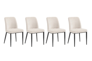 Picture of VELORA Dining Chair (Beige) - 4 Chairs in 1 Carton