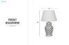 Picture of BELL177 Ceramic Table Lamp