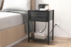 Picture of LATCH 1-Drawer 1-Shelf Side Table with Dual Power Outlets & USB Ports (Dark)