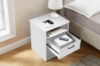 Picture of LATCH 2-Drawer Nightstand/Side Table with Dual Power Outlets, USB & Type-C Ports