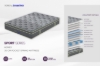 Picture of HOMEY Euro‑Top 7-Zone Mini Springs & Memory Foam Latex Mattress in Queen/Eastern King Size