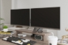 Picture of Moss Gas Spring Dual Monitors Arm (Black)