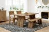 Picture of BLOX 71" 4PC Reclaimed Pine Wood Dining Set
