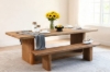 Picture of LUMBER 94.5" Reclaimed Pine Wood Dining Table