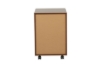 Picture of LUKAN 3-Drawer Mobile File Cabinet (Walnut)