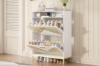 Picture of VANTRA 2 Flip Drawers Shoe Cabinet (White)