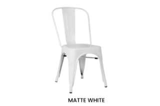 Picture of TOLIX Replica Dining Chair - Matte White