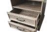 Picture of MILVEN 2-Drawer Nightstand with Dual Power Outlets & USB (Grey)