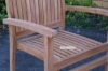 Picture of [FLOOR MODEL CLEARANCE] BALI SOLID TEAK STACK ARM CHAIR MODEL 087
