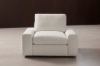 Picture of [FLOOR MODEL CLEARANCE]CAMERO Feather-Filled Fabric Sofa Range - 1 Seater (Armchair)