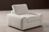 Picture of [FLOOR MODEL CLEARANCE]CAMERO Feather-Filled Fabric Sofa Range - 1 Seater (Armchair)