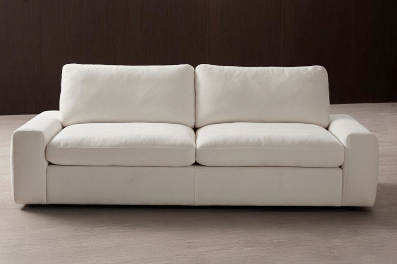 Picture of [FLOOR MODEL CLEARANCE]CAMERO Feather-Filled 3 Seater  Fabric Sofa