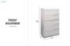 Picture of EOS 5-Drawer Chest