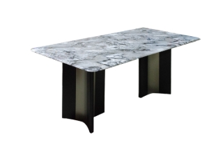 Picture of VAREN Microcrystalline Stone Top Dining Table - 63"