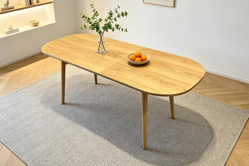 Picture of [FLOOR MODEL CLEARANCE] CORBIN 63"-78.5" Extension Dining Table