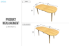 Picture of [FLOOR MODEL CLEARANCE] CORBIN 63"-78.5" Extension Dining Table
