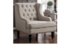 Picture of [FLOOR MODEL CLEARANCE] FARMHOUSE Fabric Lounge Chair (Beige)