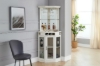 Picture of [FLOOR MODEL CLEARANCE] HAAKEN Corner Bar Buffet & Hutch (White)