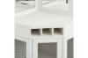 Picture of [FLOOR MODEL CLEARANCE] HAAKEN Corner Bar Buffet & Hutch (White)