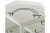 Picture of [FLOOR MODEL CLEARANCE] HAAKEN Corner Bar Buffet & Hutch (White)