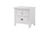 Picture of [FLOOR MODEL CLEARANCE]HARBOR 2-Drawer Bedside Table (White)