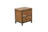 Picture of [FLOOR MODEL CLEARANCE] KANSAS 2-Darwer Acacia Wood Nightstand (Walnut)