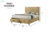 Picture of BECKETT Bed Frame with Storage Drawers - Eastern King Size