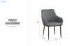 Picture of DALTON Premium Dining Chair (Grey)