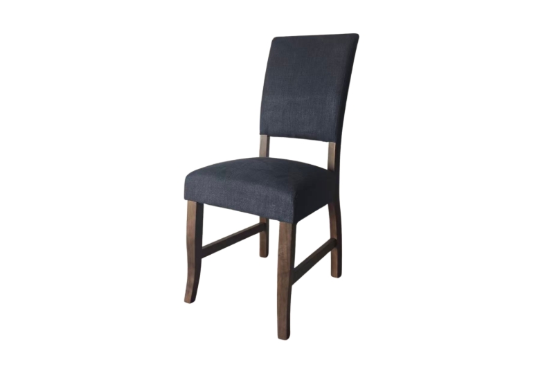 Picture of [FLOOR MODEL CLEARANCE]LINON High Back Dining Chair (Dark Blue)