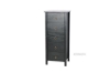 Picture of [FLOOR MODEL CLEARANCE] METRO Solid Pine 5 DRW Slimboy (Black)