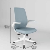 Picture of [FLOOR MODEL CLEARANCE] MILA Office Chair (Light Blue)