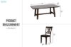 Picture of [FLOOR MODEL CLEARANCE] MONTY 71" Dining Table