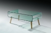 Picture of [FLOOR MODEL CLEARANCE]MURANO 43.3" Box Bent Glass Coffee Table