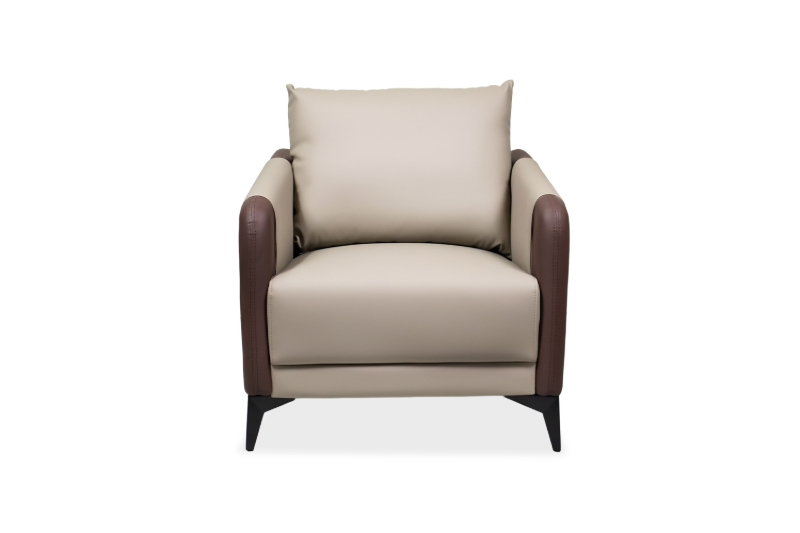 Picture of [FLOOR MODEL CLEARANCE] NOVILLA Leather Sofa Range - 1 Seater(Armchair)