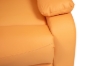 Picture of [FLOOR MODEL CLEARANCE] OLIVIO 360° Swivel Manual Recliner Lounge Chair with Mobile Holder (Orange)