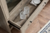 Picture of [FLOOR MODEL CLEARANCE] OTLEY Accent Corner Display Cabinet (Gray)