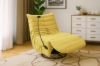 Picture of [FLOOR MODEL CLEARANCE] REPLICA TOGO 360° Swivel Reclining Lounge Chair with Mobile Holder (Yellow)